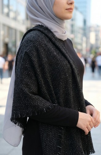 Shoulder Shawl 3006-01 Black 3006-01