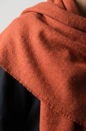 Schoudersjaal 3008-01 Terracotta 3008-01