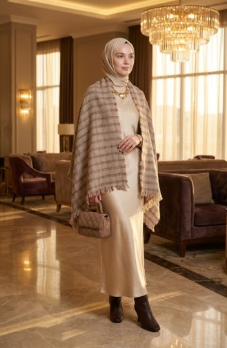 شال كتف 3009-01 من المنك 3009-01