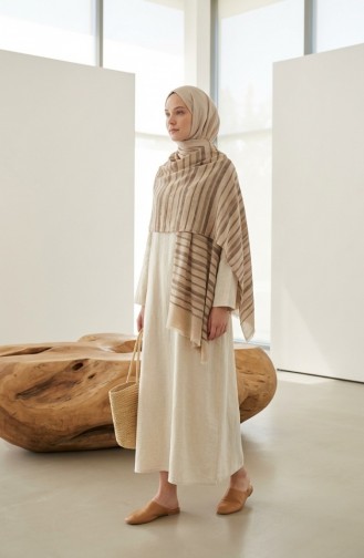 شال كتف 3009-01 من المنك 3009-01