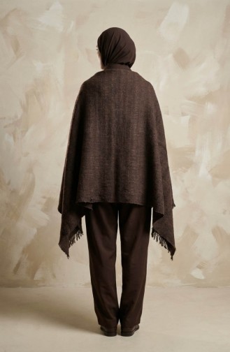 Shoulder Shawl 3011-01 Brown 3011-01
