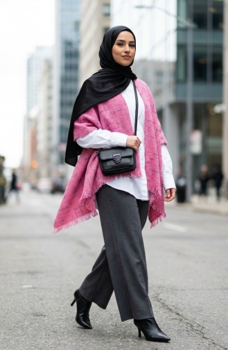 Shoulder Shawl 3019-01 Pink 3019-01