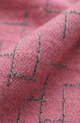 شال كتف 3019-01 وردي 3019-01