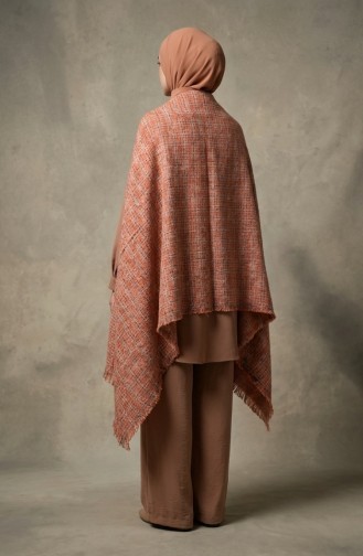 Schulterschal 3021-01 Terrakotta 3021-01