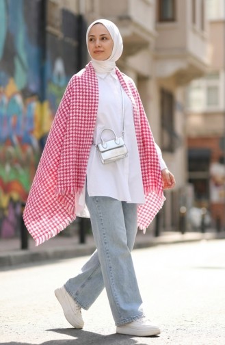 Schulterschal 3029-01 Rosa 3029-01