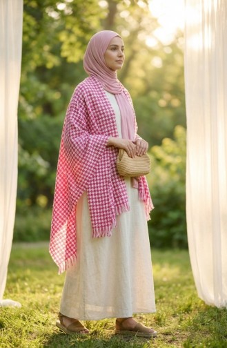 Schulterschal 3029-01 Rosa 3029-01