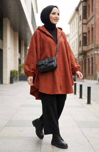 Hooded Cashmere Poncho 0505-06 Tile 0505-06