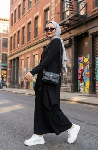 Dress Vest Two-Piece Set 6527-09 Black 6527-09