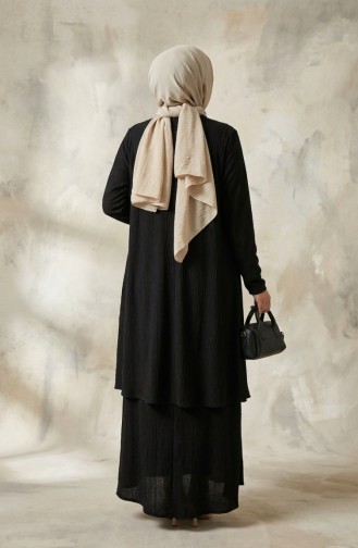 Jurkvest Tweedelig Set 6527-09 Zwart 6527-09