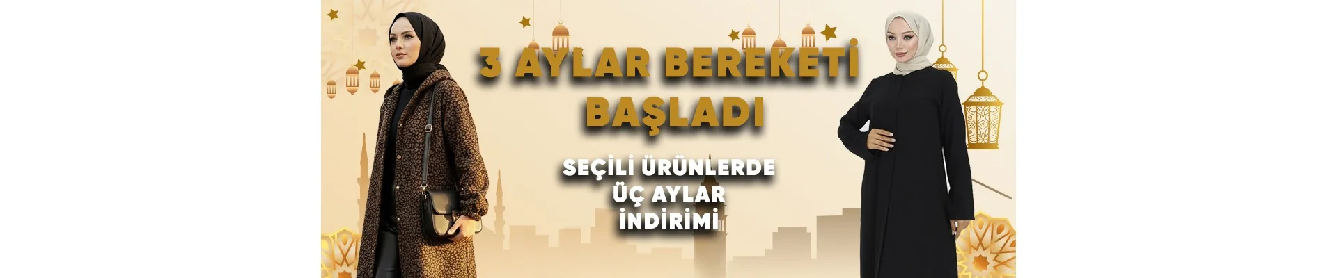 Seçili ürünlerde 3 aylar indirimi