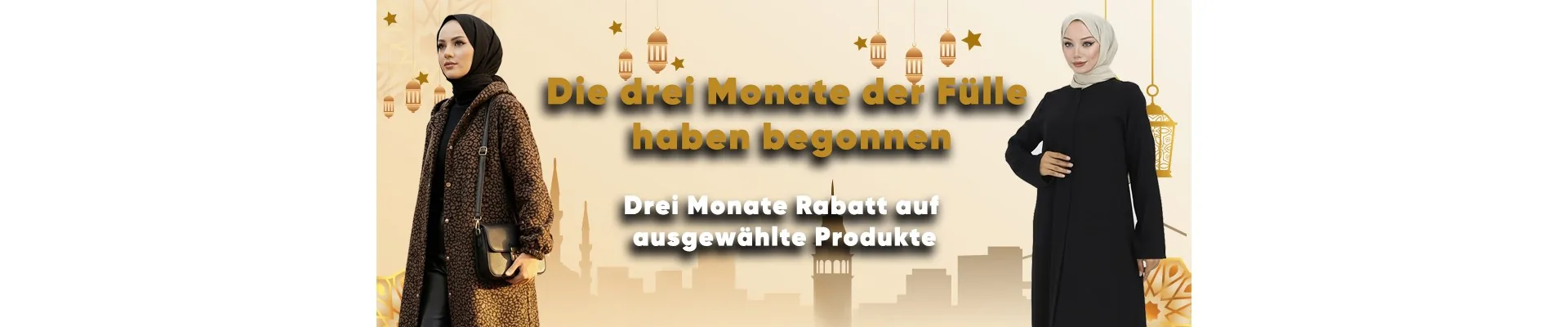 Rabatt zu den Heiligen Drei Monaten auf ausgewählte Artikel