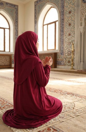 Robe de Prière Plum 1973-04