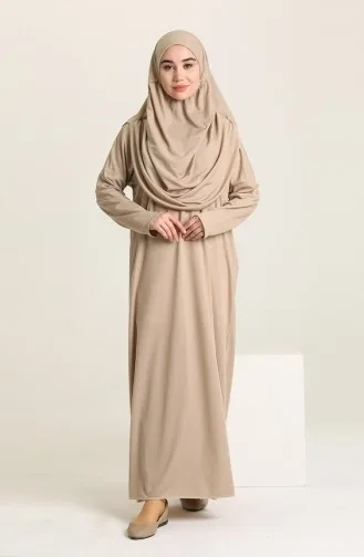 ملابس الصلاة بيج داكن 1973-05