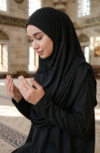 Black Prayer Dress 1973-01