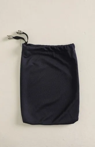 Robe de Prière Bleu Marine 1973-07