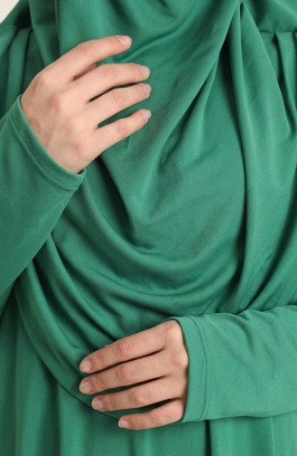 Robe de Prière Vert emeraude 1973-08