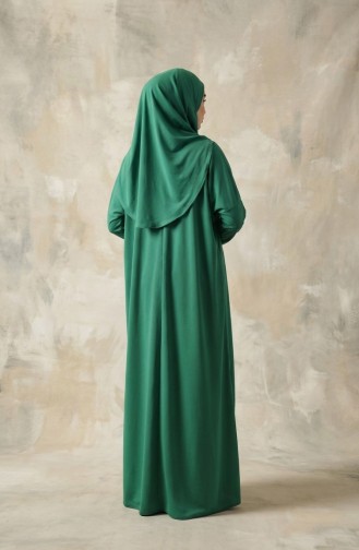 Robe de Prière Vert emeraude 1973-08