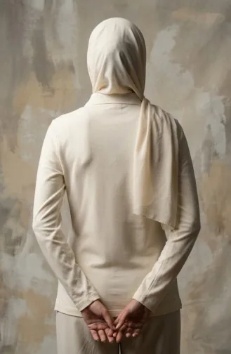 Polo Yaka Uzun Kollu Tshirt 5022-03 Ekru