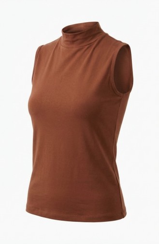 بدلة جسم بدون أكمام 5024-08 بني فاتح 5024-08