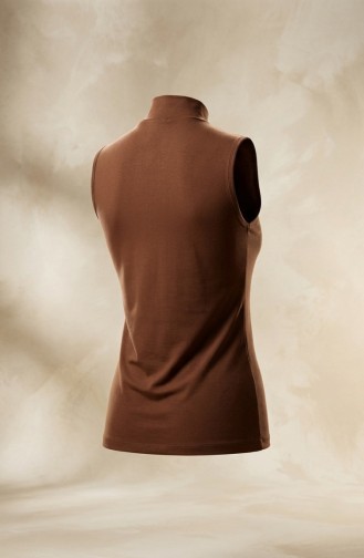 بدلة جسم بدون أكمام 5024-08 بني فاتح 5024-08