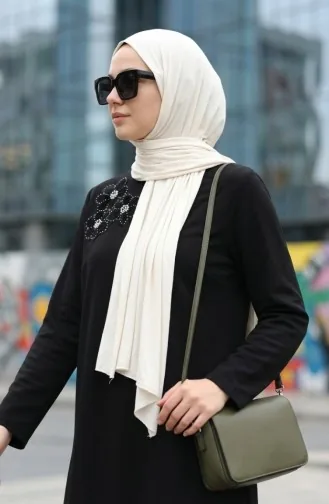 Tuniek En Broek Met Steenversiering Tweedelig Set 0230-01 Zwart 0230-01