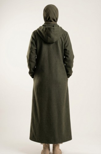 Lange Kasjmierjas Met Capuchon 0234-03 Khaki 0234-03