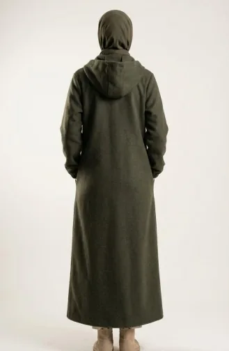 Lange Kasjmierjas Met Capuchon 0234-03 Khaki 0234-03