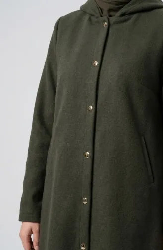 Lange Kasjmierjas Met Capuchon 0234-03 Khaki 0234-03