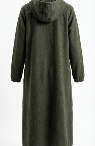 Lange Kasjmierjas Met Capuchon 0234-03 Khaki 0234-03