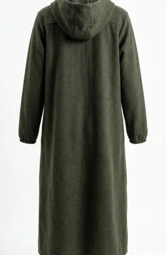 Lange Kasjmierjas Met Capuchon 0234-03 Khaki 0234-03