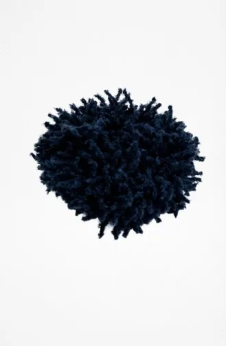 Mohair Haarclip Voor Knotjes 7007-11 Marineblauw 7007-11