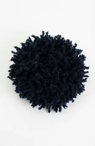Mohair Haarclip Voor Knotjes 7007-11 Marineblauw 7007-11