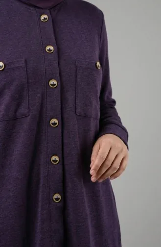 Gilet Boutonné 5025-04 Violet 5025-04