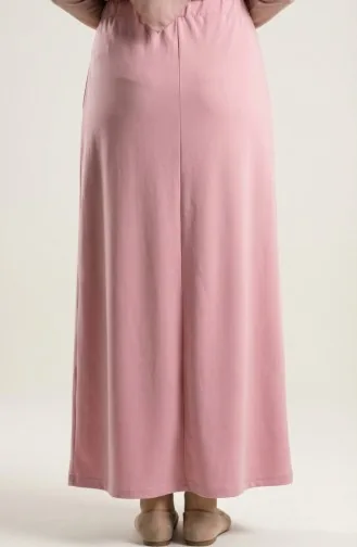 تنورة رياضية بجيوب 0152-28 وردية 0152-28