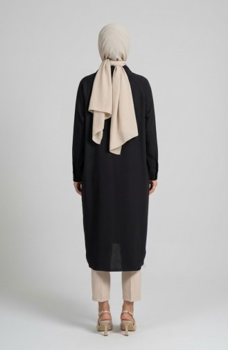 تونيك بأكمام راجلان 4066-01 أسود 4066-01