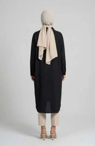 Raglan Sleeve Tunic 4066-01 Black 4066-01