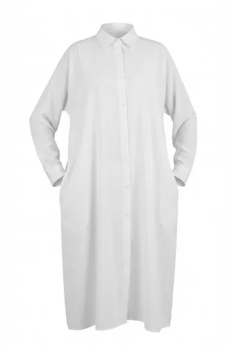 Raglan Sleeve Tunic 4066-02 White 4066-02