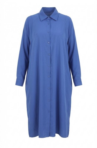 Raglanmouw Tuniek 4066-03 Indigo 4066-03