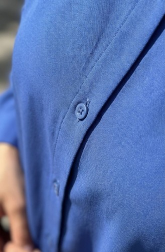 Raglanmouw Tuniek 4066-03 Indigo 4066-03