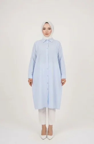 Raglanärmel Tunika 4066-04 Baby Blau 4066-04