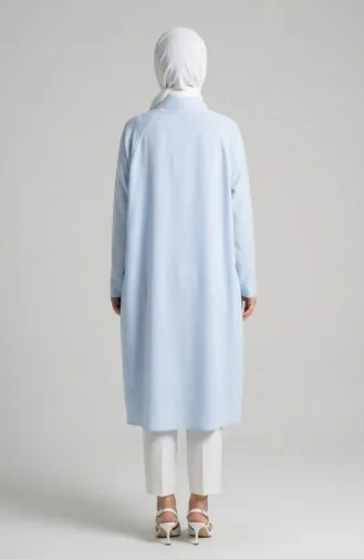 Raglanärmel Tunika 4066-04 Baby Blau 4066-04