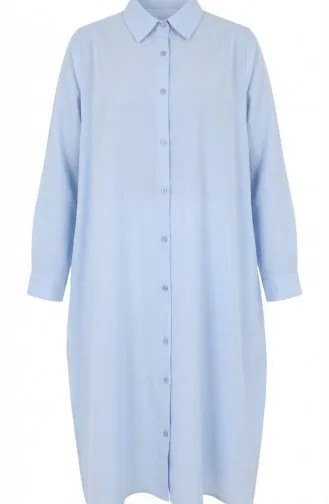 Raglanärmel Tunika 4066-04 Baby Blau 4066-04