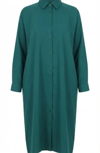 Reglan Kol Tunik 4066-05 Zümrüt Yeşili