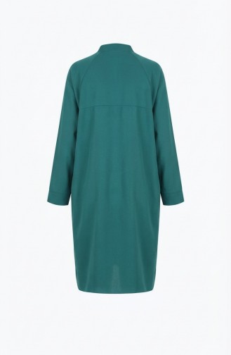 تونيك بأكمام راجلان 4066-05 أخضر زمردي 4066-05