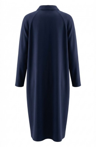 Raglan Sleeve Tunic 4066-07 Navy Blue 4066-07