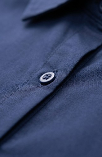 Raglan Sleeve Tunic 4066-07 Navy Blue 4066-07