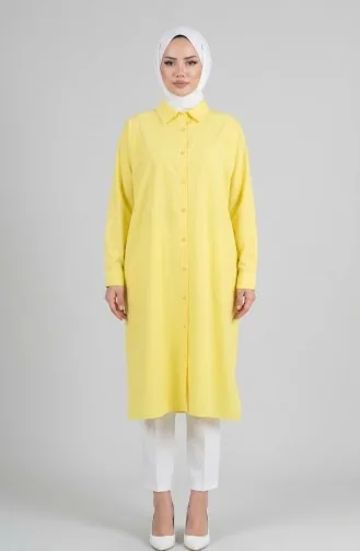 Reglan Kol Tunik 4066-10 Sarı