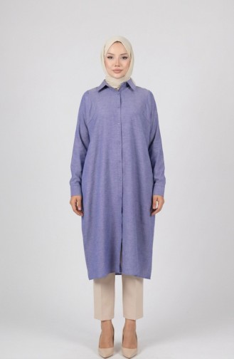 Raglan Sleeve Tunic 4066-14 Denim Blue 4066-14