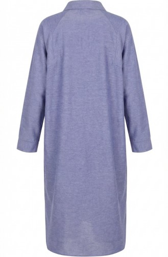 Raglan Sleeve Tunic 4066-14 Denim Blue 4066-14