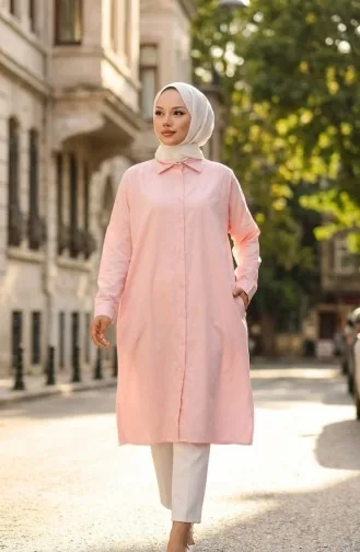 تونيك بأكمام راجلان 4066-06 سلمون 4066-06
